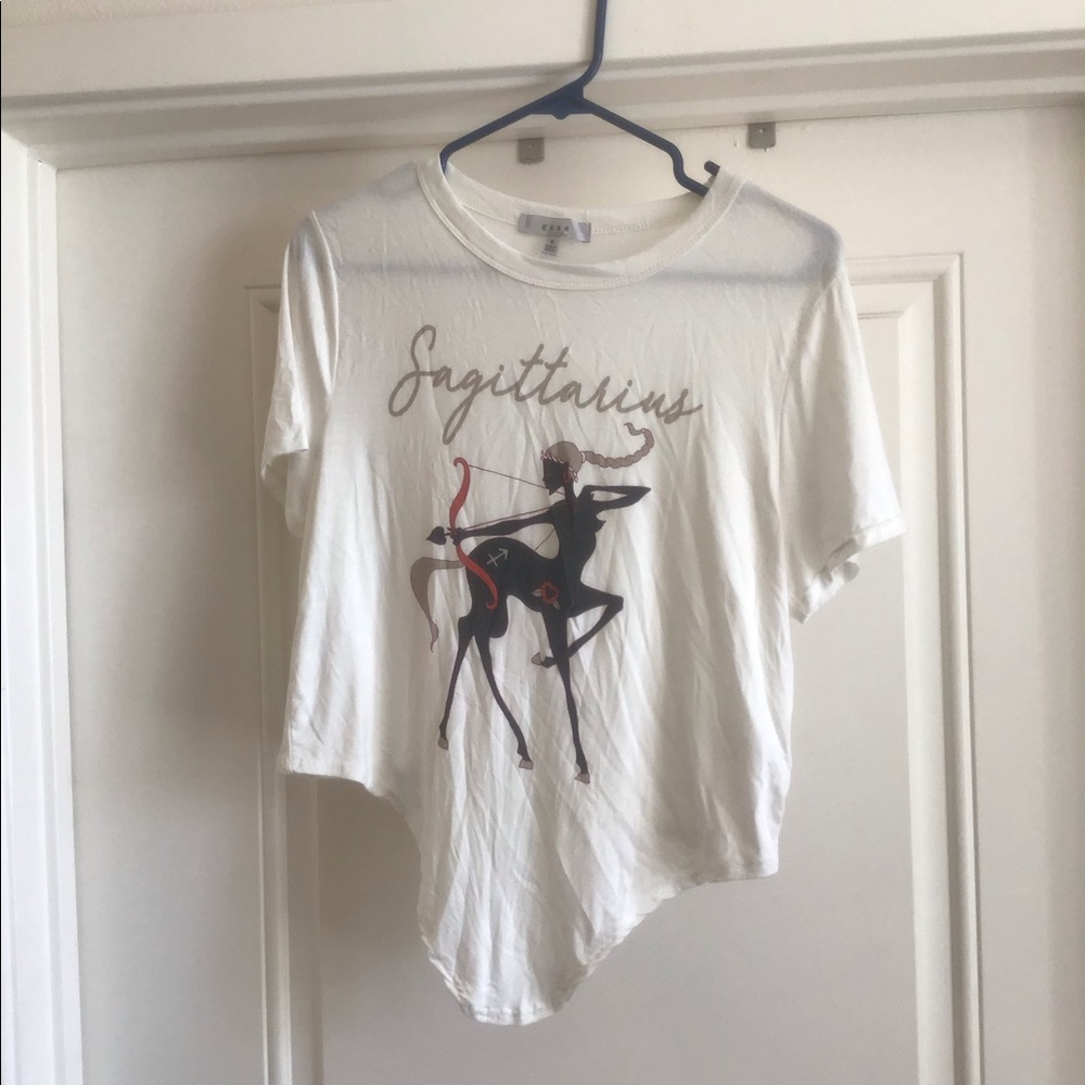 Cream Sagittarius T-shirt